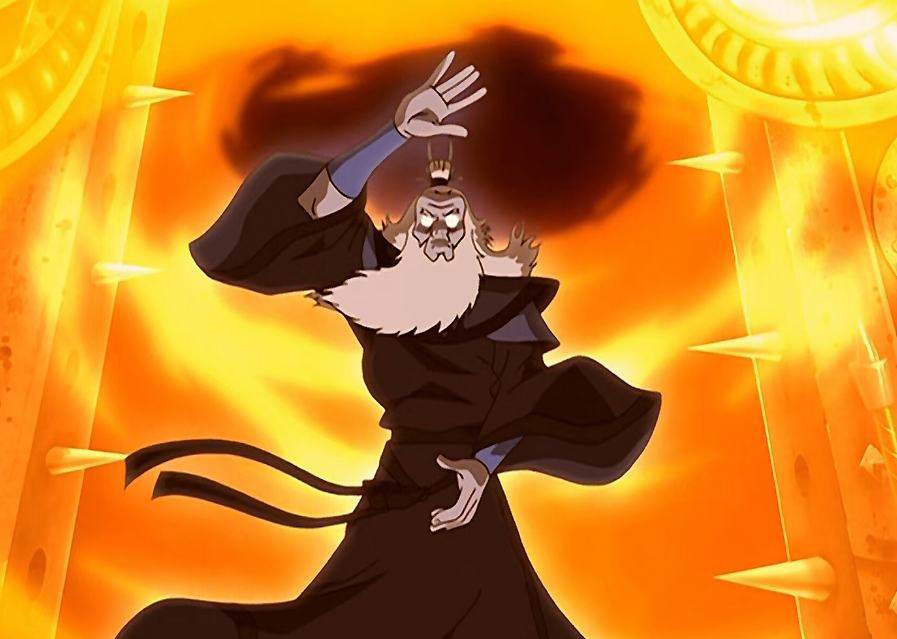 and let's not forget when the door opens and EVERYONE SEES ROKU INSTEAD AHHHHHHH(Fire Nation soldiers:?)