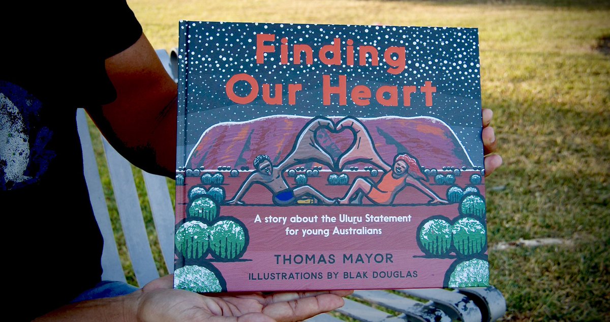 Finding Our Heart was published in June.It‘s for 5-10 yo’s, though it’s great for ppl of all ages. The inspiration for the book was observing how kids teach parents. & also, as a parent of 5 kids, how I love reading progressive books to them. Blak Douglas illustrated 