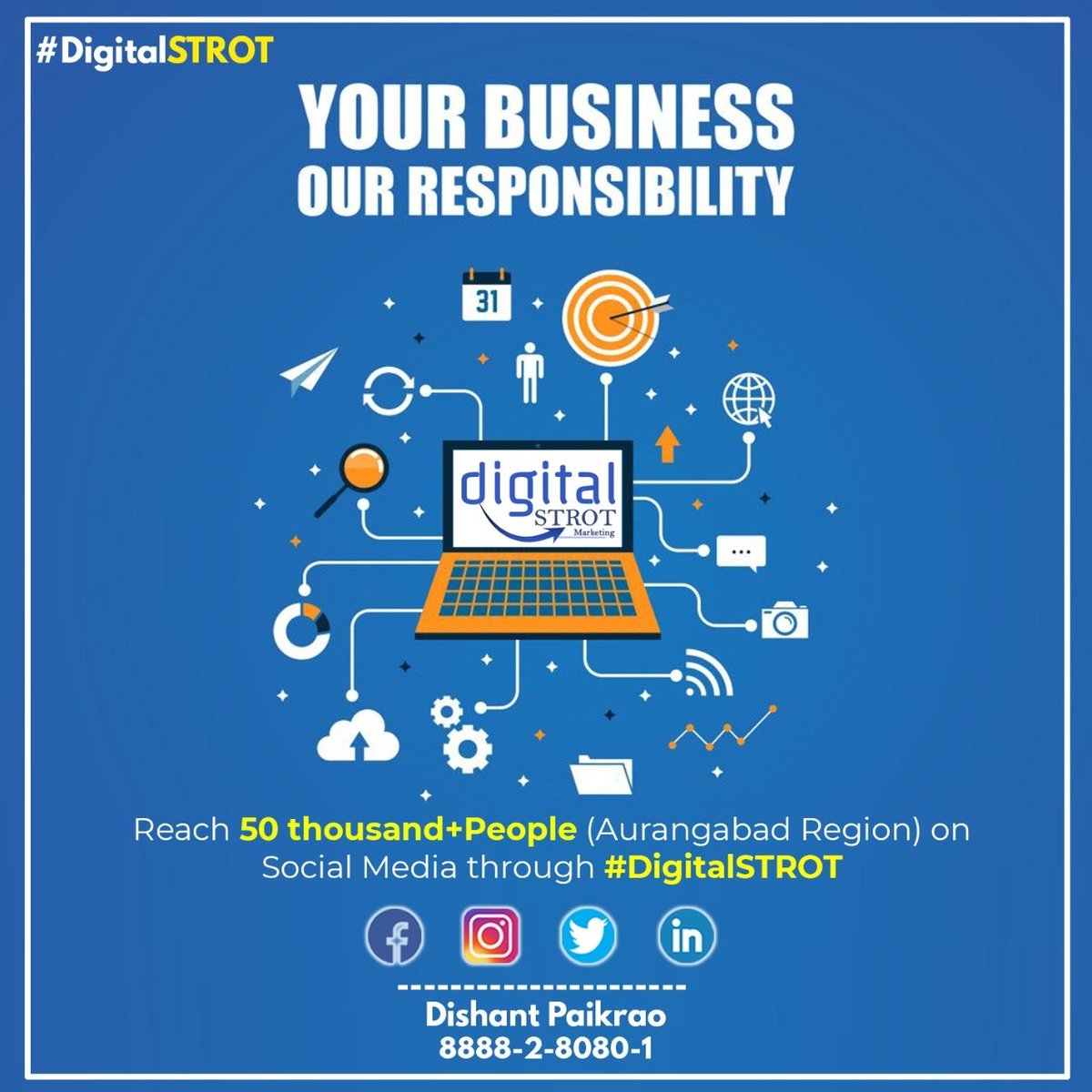 StrotIndia's tweet photo. Contact for more information about Digital Marketing 
Mo:-8888280801
#digitalstrot
#digitalmarketing
#DigitalIndia https://t.co/3gXk6uGEfa