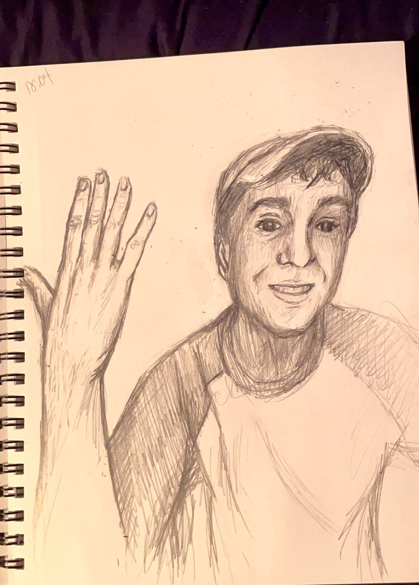 MadMarchy's tweet photo. Drawing @jonlovett tonight https://t.co/ElG6lDOhJn