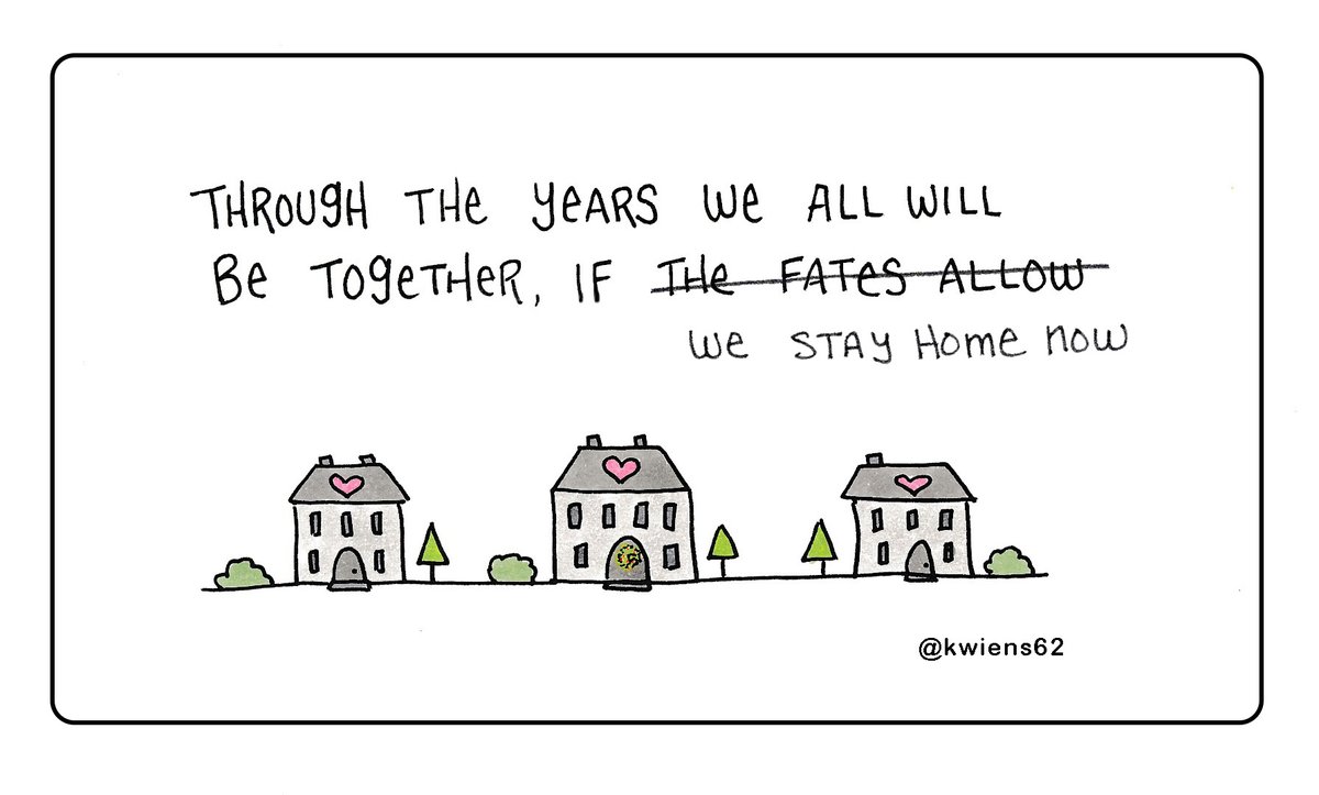 There's no place like home for the holidays...especially during a pandemic. 
#DailyDoodle #StayHome #StaySafe