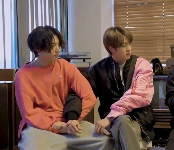 Jinkook having a soft spot to each other; a heartwarming thread