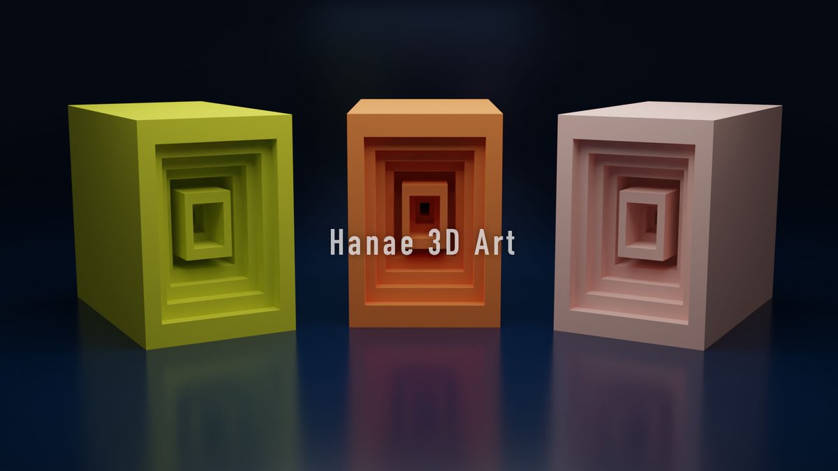hanaewatanabe3d's tweet photo. Frame boxes.
#b3d #blender #Blender3d #3DCG #3dart #3D #3dmodeling #rendering #graphic #graphicdesign #artwork #art #dell #ALIENWERE #ArtistOnTwitter #colors #colorful #3Dモデル #blender初心者 #Blender日記 https://t.co/x57Om9CClA