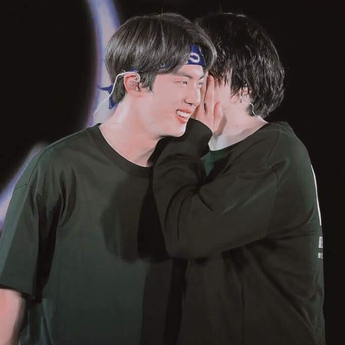 Jinkook having a soft spot to each other; a heartwarming thread