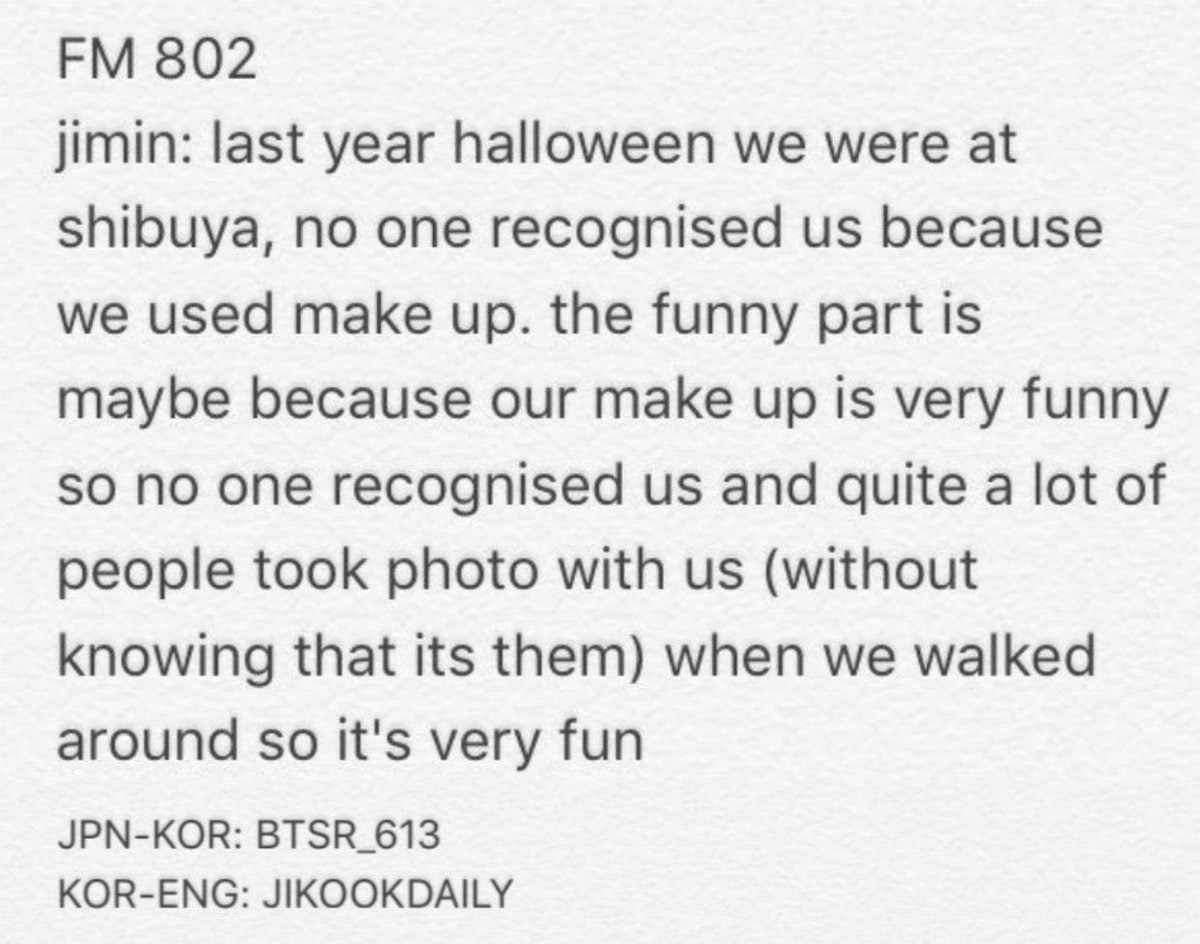JM said he didn’t know he was being filmed for GCF; his actions in front of the camera were real. they’ve referenced the trip many times; JM said he wanted to experience halloween in tokyo, and JK said his favorite part of the trip was staying up until 5 AM with JM on his phone.