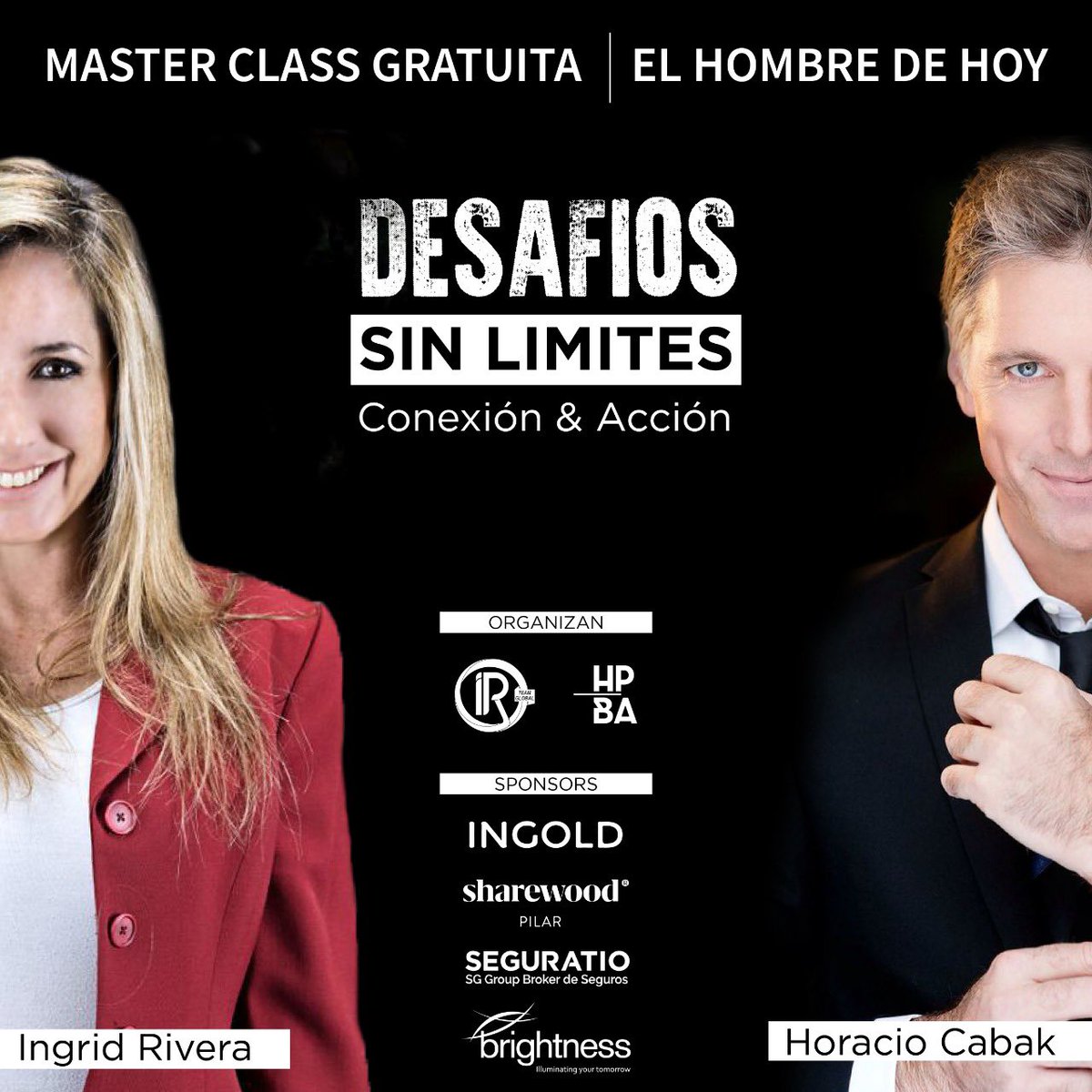 irteamglobal's tweet photo. Master Class Gratuita
@riveraingridg &amp; @HoracioCabak 

Desde IR te invitamos a este maravilloso encuentro: 

👉¿Cuándo?  El próximo Martes 22 de Diciembre 2020.
👉Horario 18:30 hs. https://t.co/hRQnvNZDUn