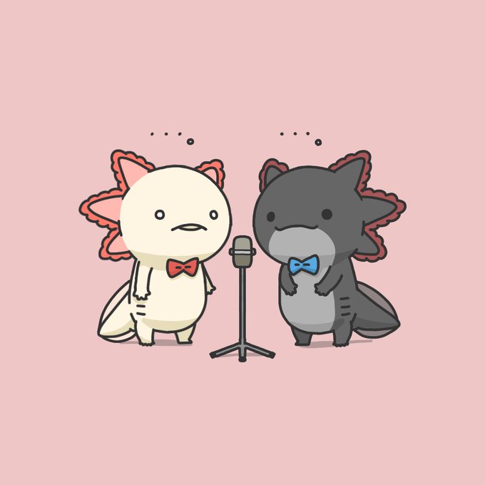 ウーパールーパーのtwitterイラスト検索結果 古い順