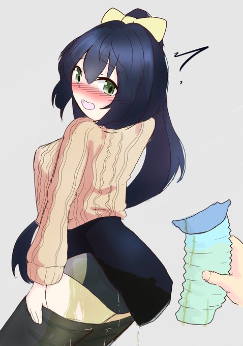 「いっぱい出たね〜」
「ちょ、ちょっと!!」 