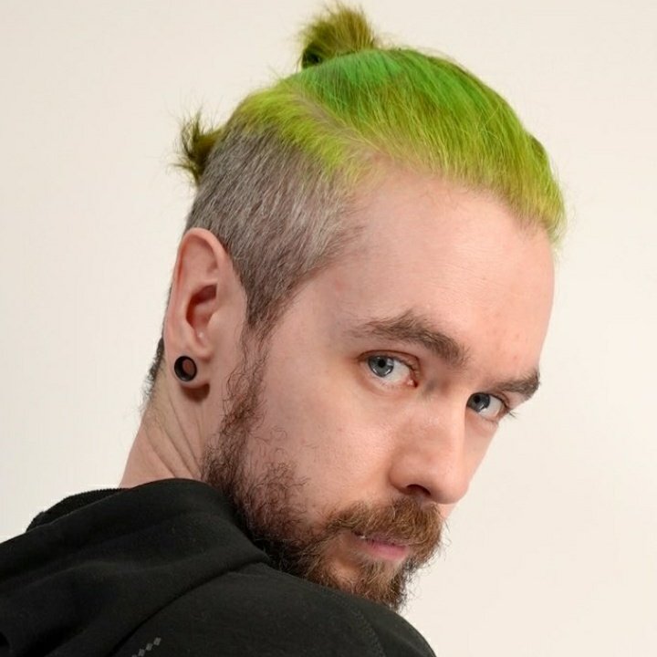 Lord Santa On Twitter New Green Haired Jacksepticeye Is Also On The Nice Li...