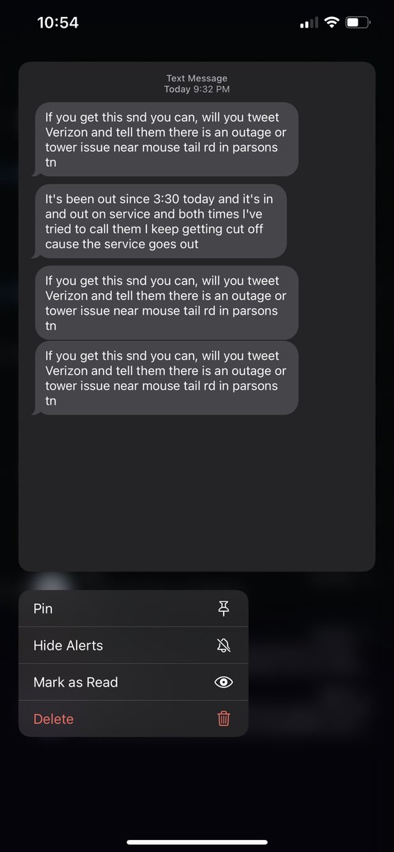 .<a href="/Verizon/">Verizon</a> <a href="/VerizonSupport/">Verizon Support</a> There is an outage in or near parsons, TN around Mousetail Rd. It’s been out all days and each time she’s called it gets cut off. Please send someone to the area to see what is out. Many depend on for work. Zip code 38363. #outage #verizonoutage #verizon