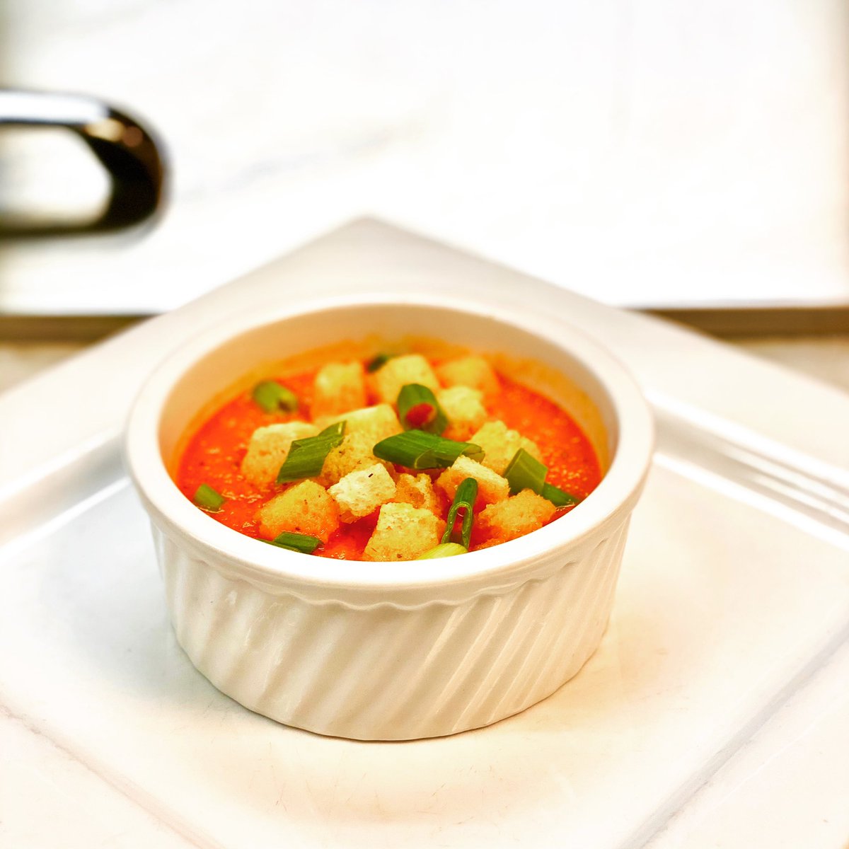 We have Creamy Tomato Soup for $4.99
You can also add a grill cheese for $3.50  
Grab this special at Black Market Southside( 5 points) now through Wednesday the 23rd 🍅🥣🥰