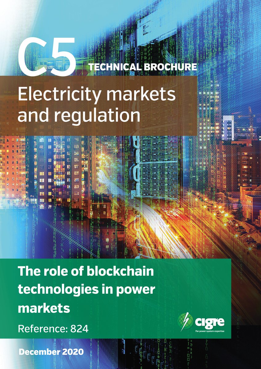 pesrlab's tweet photo. The CIGRE technical brochure on “The Role of Blockchain Technologies in Power Markets” has just been published.
Dr. Mohammadi, Director of Power and Energy Systems Research Laboratory, served as the Canada representative and secretary of CIGRE WG C5.30.
@CIGREWorld https://t.co/oNkLlpa6xr