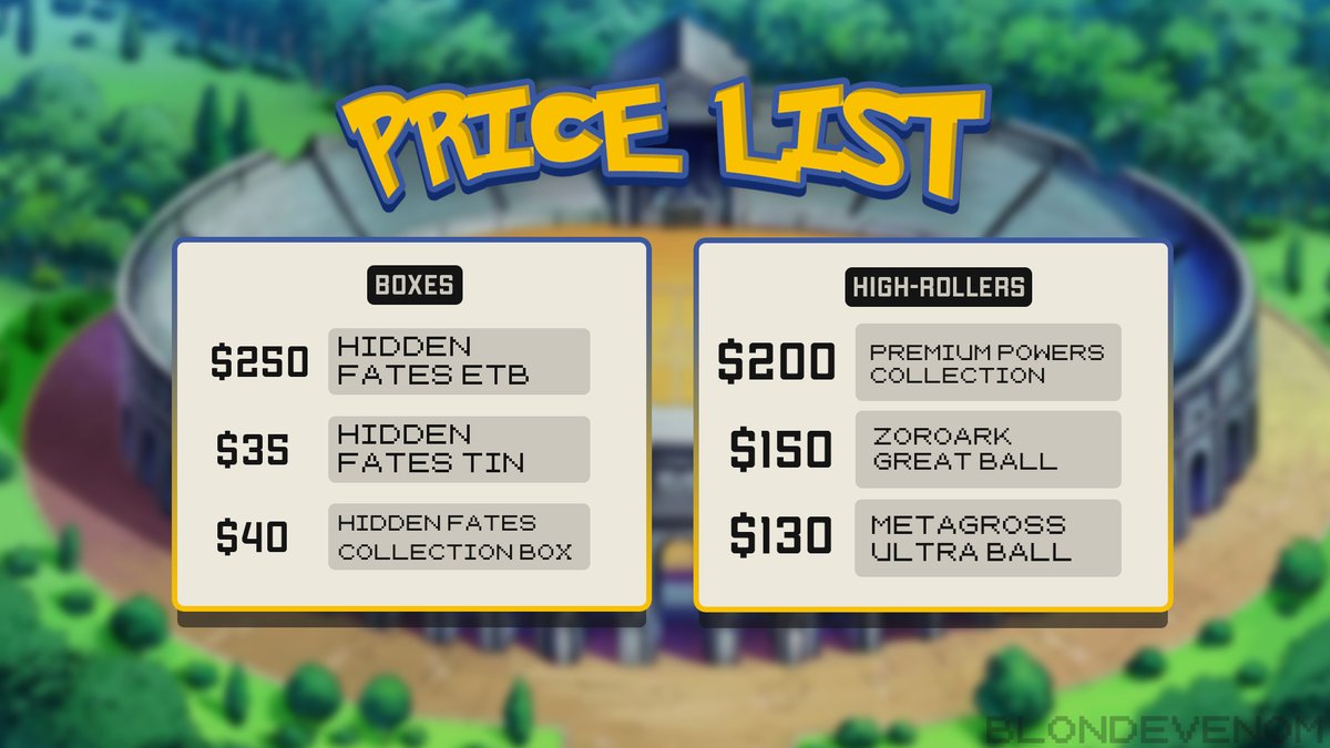 Selling Hidden Fates everything! #PokemonTCG