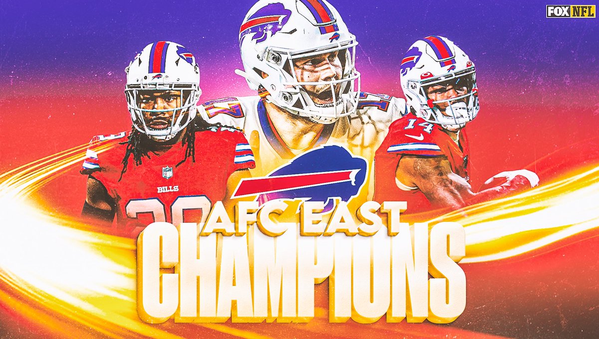 FOX Sports: NFL on X: 'The @BuffaloBills are CHAMPS! 