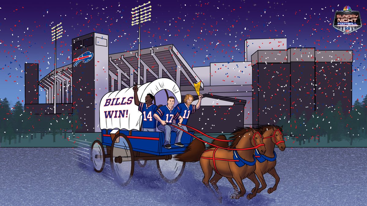 coachraso's tweet photo. .@BuffaloBills #BillsMafia
#AFCChamps 2020/21
25 year wait & the size of the wagon only got bigger.
#1 fans in @NFL @nflnetwork
#GoBills
#GettingBetterEveryGame https://t.co/riRm1Sa02I