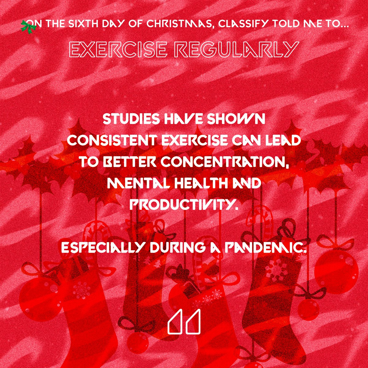 classifyapp's tweet photo. Weβre still running our #12DaysofClassify on our Instagram and Facebook! ππ
π» Hereβs day 6 π: https://t.co/xEw9giqacn