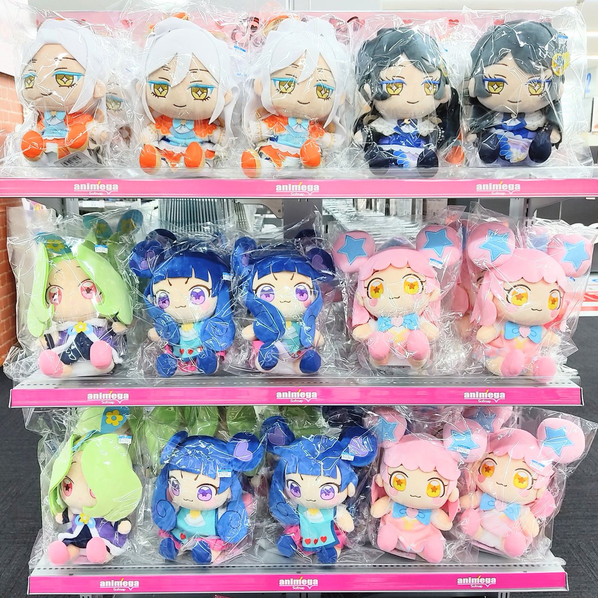 キラッとプリ☆チャン おすわりぬいぐるみ ソルル ルルナ