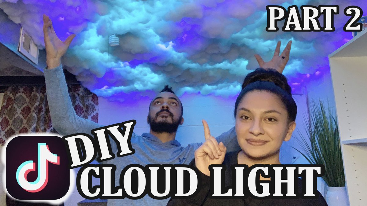 the4wesleys's tweet image. DIY CLOUD LIGHT CEILING | TikTok Cloud Light |  PART 2! youtu.be/JCcN6ZL8WmM via @YouTube #cloudlight #diycloudlight