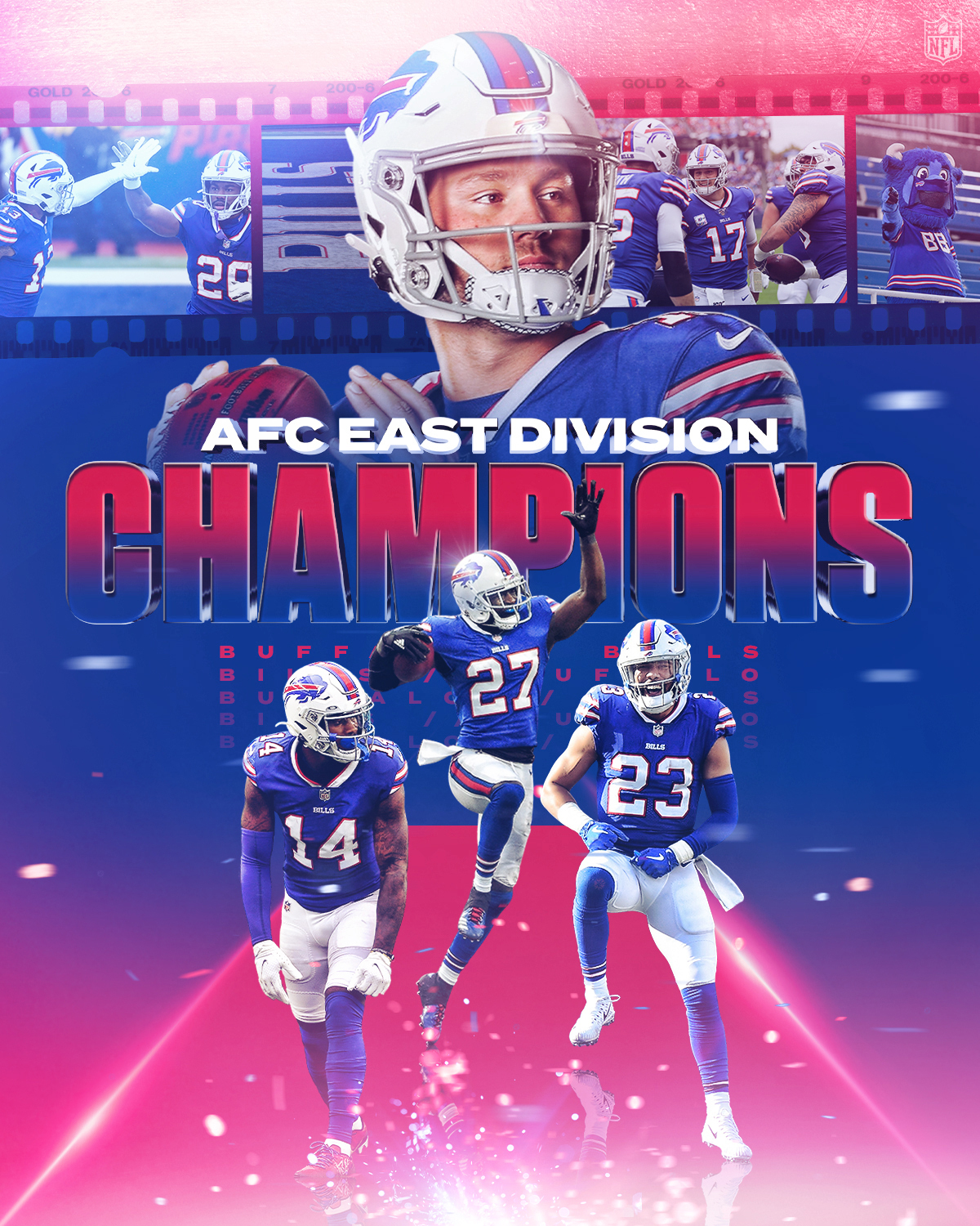 buffalo bills 2022 afc east champions