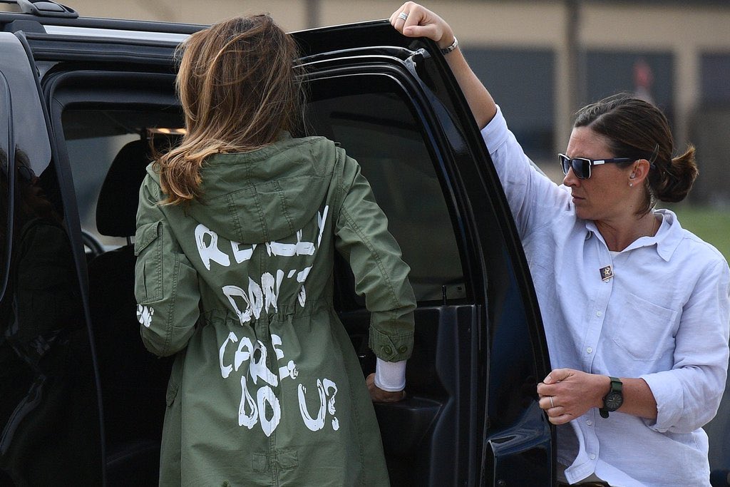 maelstrom75's tweet photo. @Daniell13574907 @FLOTUS @realDonaldTrump Really don’t care. Do you? “Best FLOTUS ever?” We really don’t care, do we? https://t.co/ubW2RUgyWb