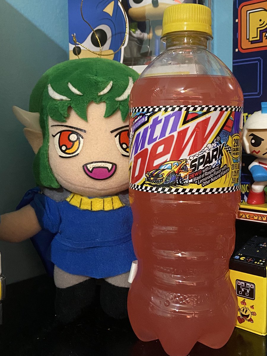 tasted like voltage iirc