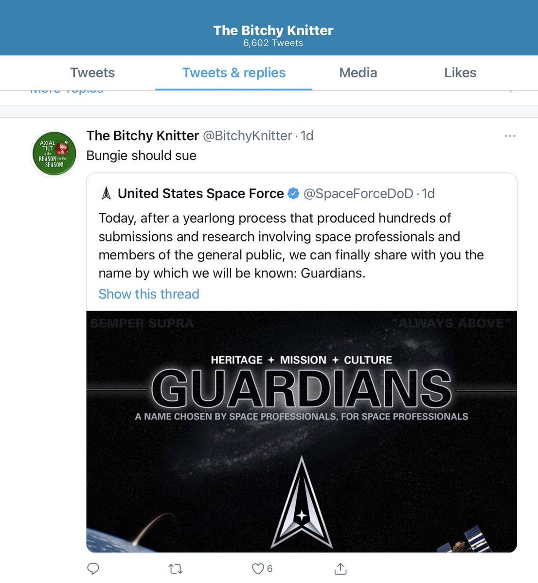 BitchyKnitFans's tweet photo. Our Gamer-in-Chiefstess  has revealed new #BitchyWisdom! 
Only the Master Chief can use Halo words. Otherwise, lawsuits are required. 
Master Chief gotta eat too. https://t.co/7dAZQ2QMTn