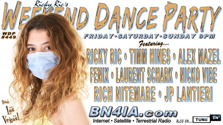 RickyRicMix's tweet photo. #InTheMix with me TONIGHT 4 #WDP449❗#dance #radio
@lsselection
@DJTimmHines
#DJNitemare
@JPLantieri
#AlexMazel
@djfenixofficial
@Nicko_Vibe
9pm EDT #NewYork @BN4IA
🔊 ☞ https://t.co/QUcDKfdx7i & https://t.co/leT7p0ncNe ☜ https://t.co/VZVmP2dl9c