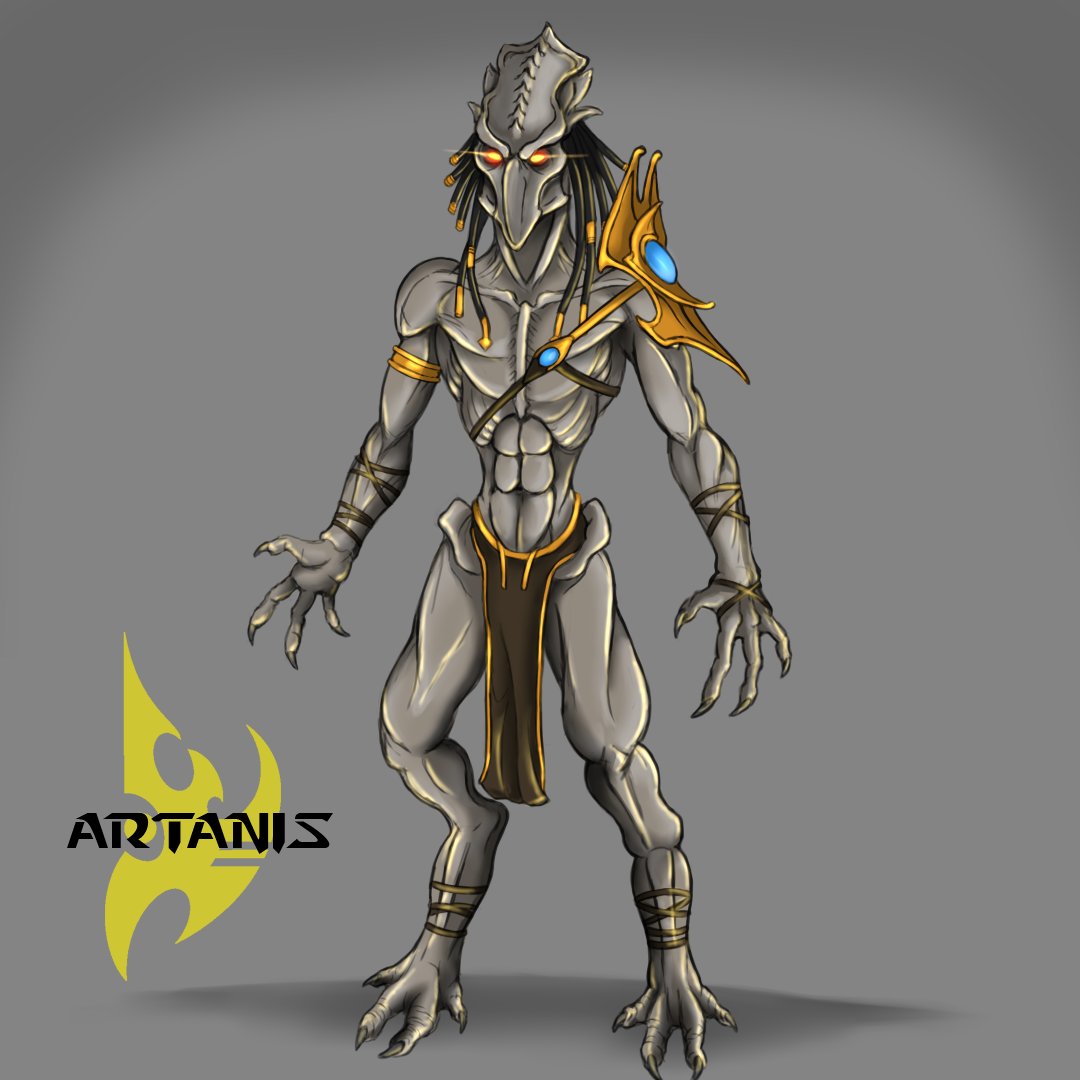 Jsochart's tweet image. The young "Artanis" (Brood War)  🎬  youtube.com/watch?v=28Zet_… 👽 #pretor #artanis #protoss #starcraft #creatureconcept  #fanart #jsochart