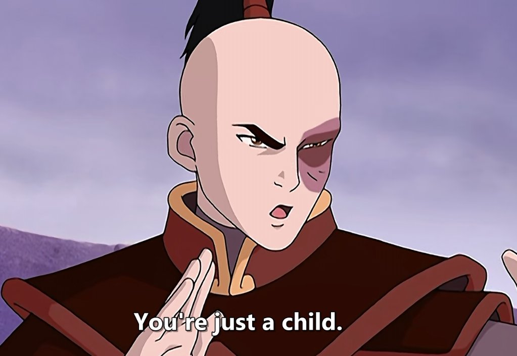 funny how zuko is a firebender and yet could still get roasted on a regular basis
