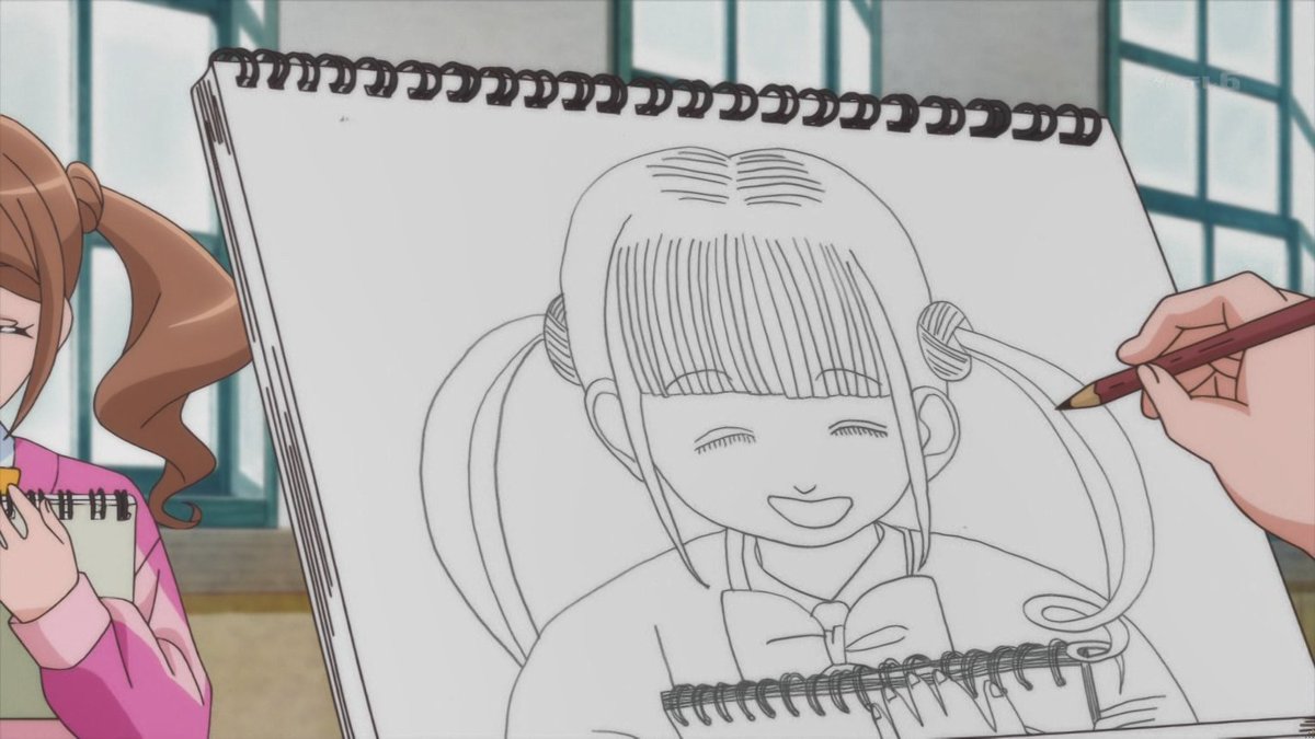 それぞれの絵に特徴があって面白い。

ひなたちゃんにはちゆちーがキラキラに見えている所とか
ちゆちー、絵が上手すぎとか

#precure 