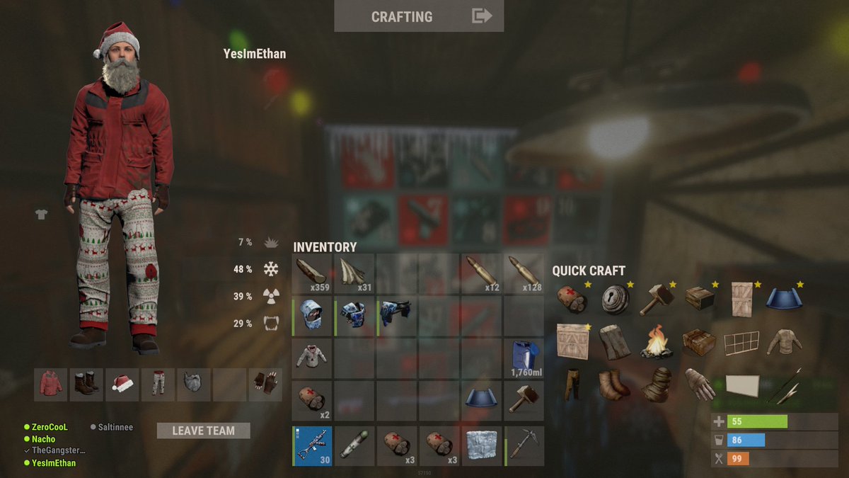 YesImEthxn's tweet image. Rustmas is a success's @playrust #rustmas #Rust