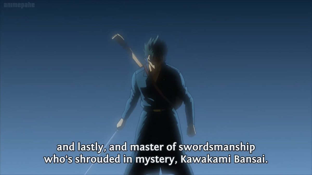 This line said by Hijikata in the movie while describing the Kiheitai's main forces tells us that the Shinsengumi has practically no info about this man. Compared to Shinsuke, Matako, Takechi and even Nizou who are described with much detail, the only thing they know about this +