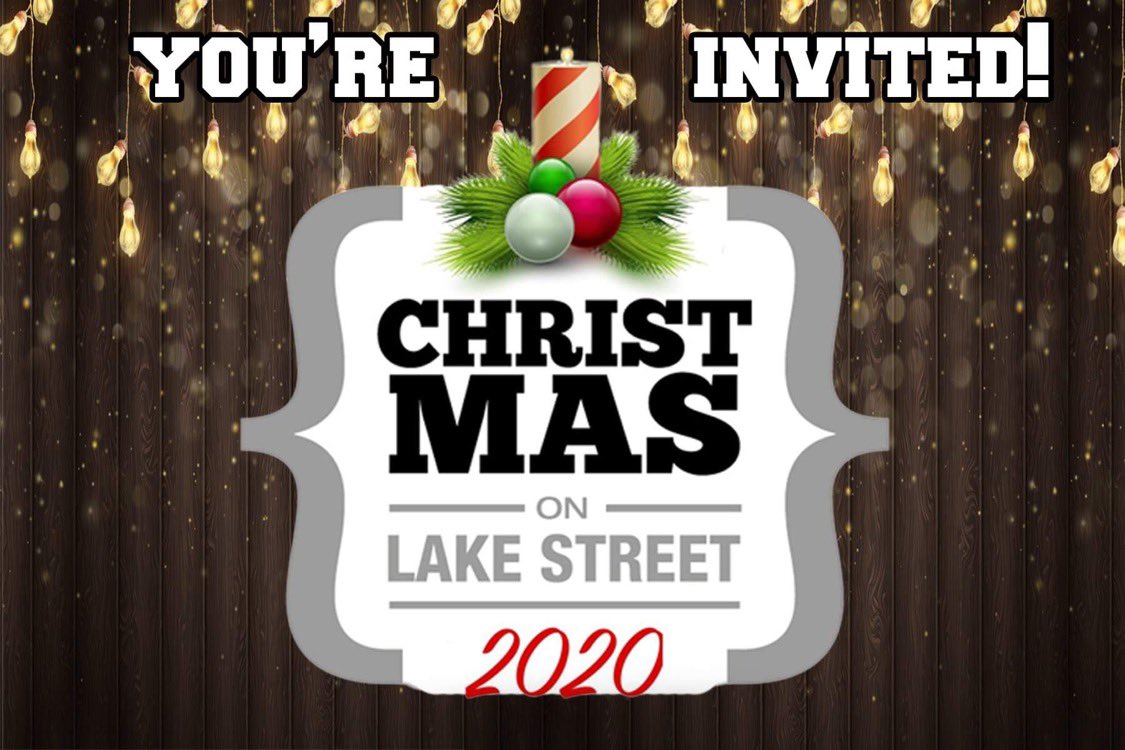 trcgary's tweet photo. Christmas On Lake Street
• Hot Dinner
• Children’s Gifts
• &amp; more....
This will be a drive-thru w/ the line starting at the corner of 3rd &amp; Lake Street on east side extending southward. Serving begins at 5:00 pm

*food &amp; gifts for only those present &amp; while supplies last https://t.co/CZex5kR1j7