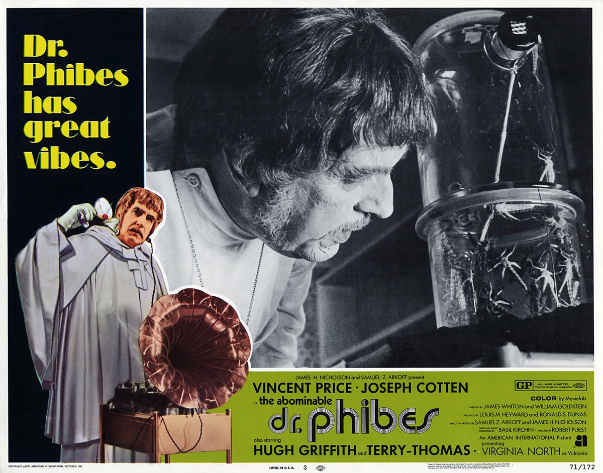 NormMailer's tweet image. #Svengoolie  #TheInvisibleWoman  

i loved all of Vincent Price&apos;s movies but #DrPhibes and the sequel were were my favorites