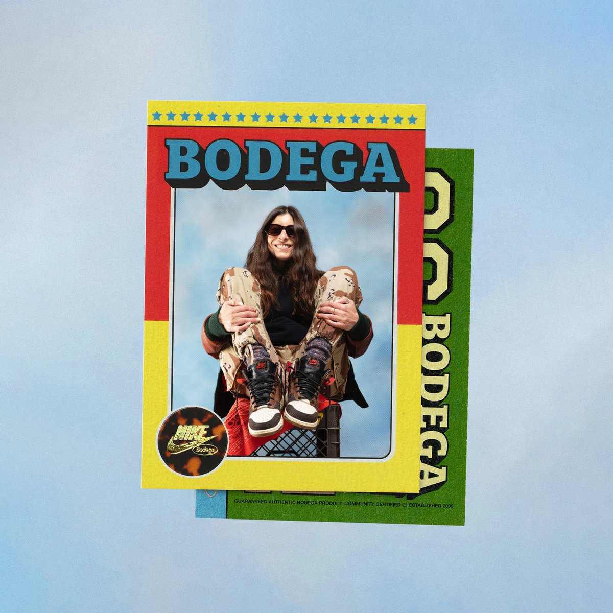 bodega's tweet photo. We are a crew, each with a unique background and skill sets, and crews make legends.
The Bodega x Nike Dunk High "Legend" releases Monday, 12/28 ($120) • Available online on a first come first serve basis. #bodeganikedunk #bodegalegend #bodega #bdgastore https://t.co/ECLPOCCI3k
