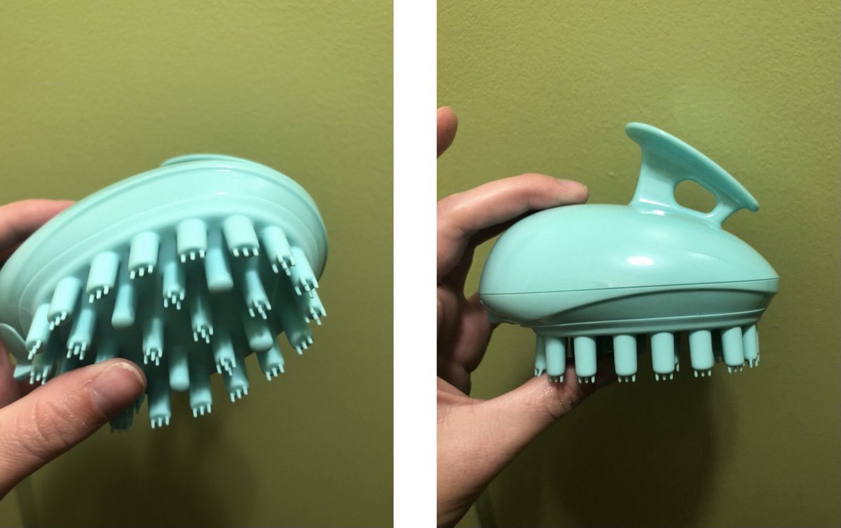 4myfreesamples's tweet photo. Was super interested to try this head massager. It has silicone little rubber parts and vibrates with different intensities. Here’s the link if you want to try it out: https://t.co/rfzQhuObg1 #ad #honestreview https://t.co/DrLmKFar9A