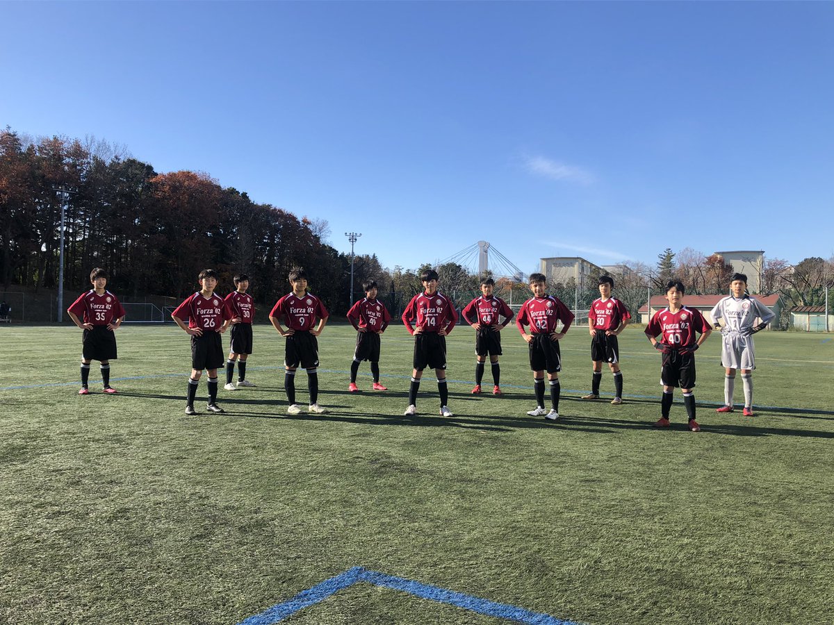 Forza 02 関東リーグ U13 前半終了 Forza 02 0 1 横浜fマリノス追浜