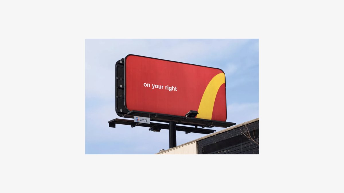 McDonald's are masters at this. They remove everything until all that is left is The Big Idea that can be understood in milliseconds.