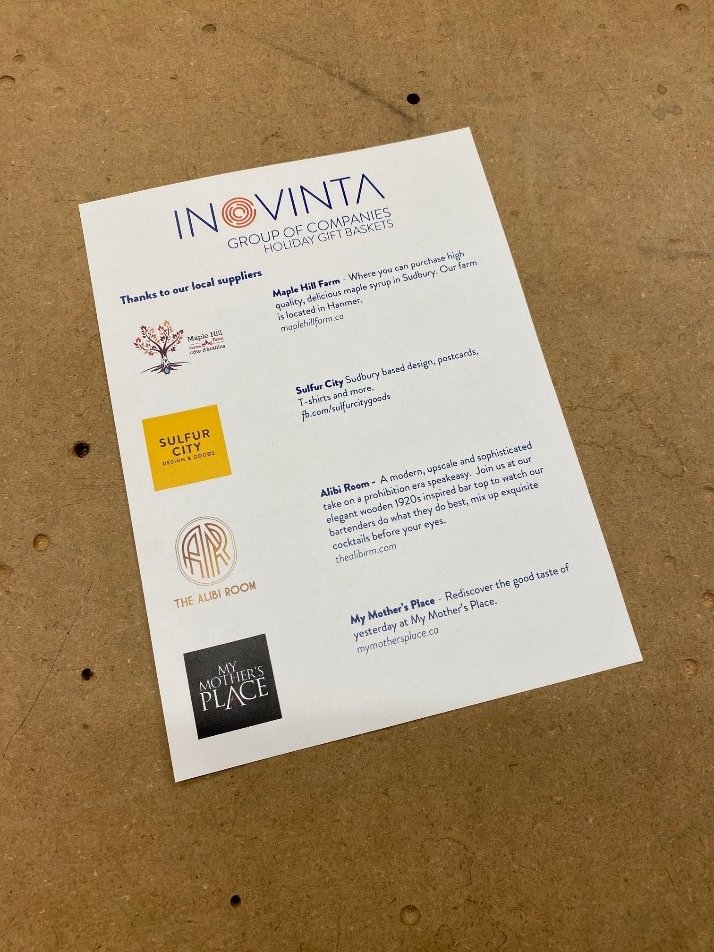 Now more than ever it is so important to #supportlocal! We want to say a huge thank you to all the local companies who helped us pull together amazing gifts for our employees! #MapleHillFarm #SulfurCityDesign #TheAlibiRoom #MyMothersPlace!
