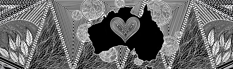 This struggle to save  #OurIslandsOurHome is another reason I passionately support the  #UluruStatement campaign for a constitutionally enshrined First Nations Voice. I’ll explain(Artwork by my daughter, Shayla Mayor, for my book, Finding the Heart of the Nation  @FindingNation)