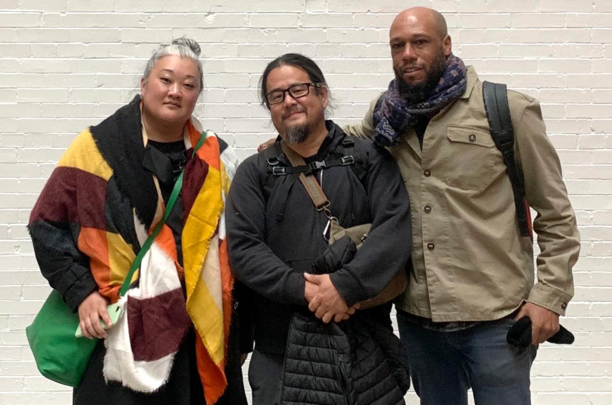 KalaInstitute's tweet photo. Congratulations to the incoming #printpublic artists (image: Related Tactics trio) and other Kala news! https://t.co/tAhbGAH9xD https://t.co/fMNzOPT0x7