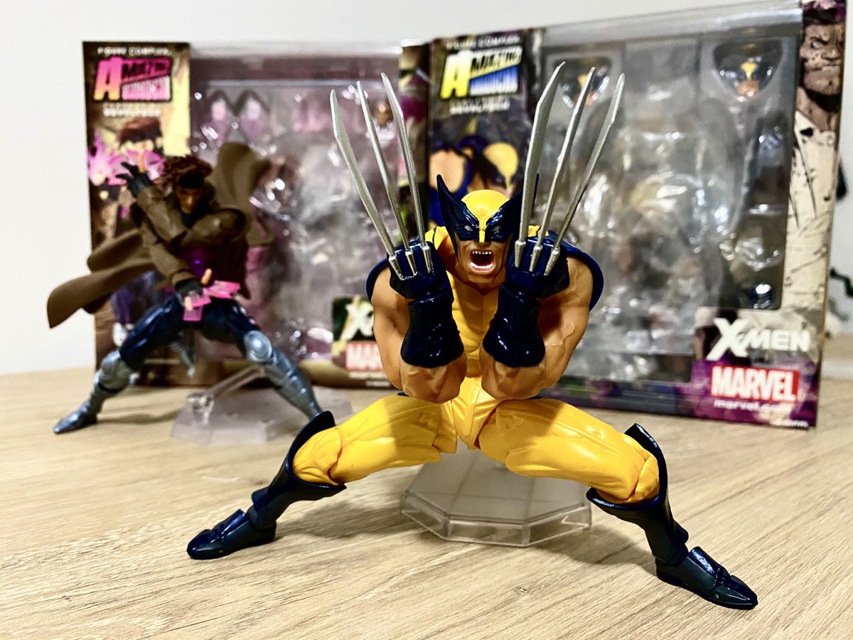 photoygrapher's tweet photo. Newest additions to the collection, Iโm totally in love with these bad bois! #xmen #revoltech #letsgobub โฆ@thec0llect0r1โฉ โฆ@Bongzeezโฉ โฆ@TMNTturtleguyโฉ https://t.co/YNuZQnrw3k