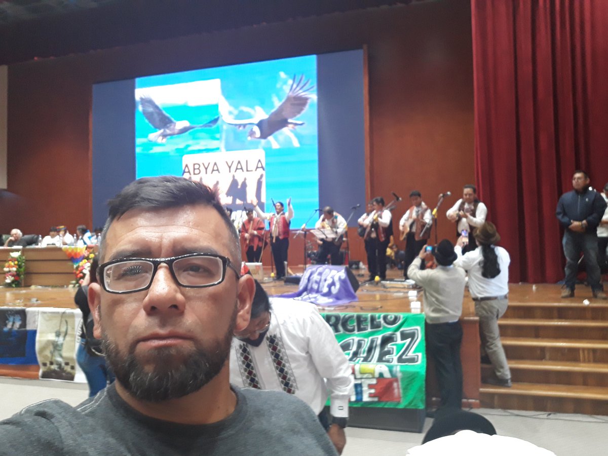 percy_katari's tweet photo. Viva la lucha Anti Imperialista de los Pueblos del Abya Yala !!!
Gracias por la invitacion hermano @evoespueblo seguimos construyendo la historia.
#RedConaicop #ComunidadDelSur https://t.co/ClOJ12TuAH