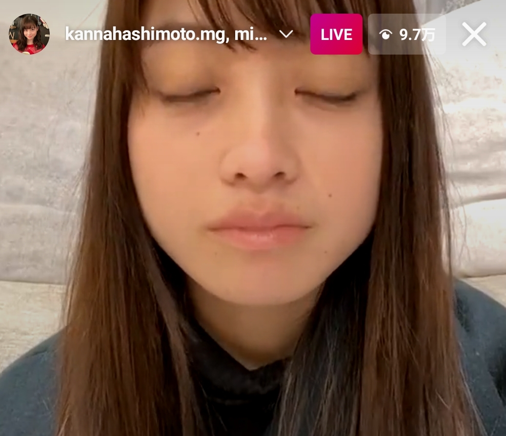 橋本環奈 顔アップ