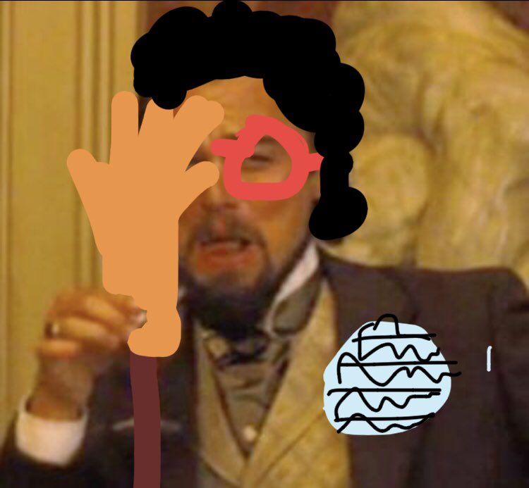 PhilNewtonE's tweet photo. Thought I’d jump on the Leonardo bandwagon &amp; honour our Maze Master #RichardAyoade 
#megacrystal https://t.co/mvkFB9xOdG