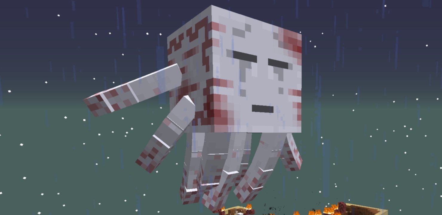 スズクン １日一回マイクラ黄昏の森mob 黄昏の森 56日目 ウルガスト ガストの完全上位互換のボスmob 火の玉を三方向に吐いてくる T Co Ssftm4h64d Twitter