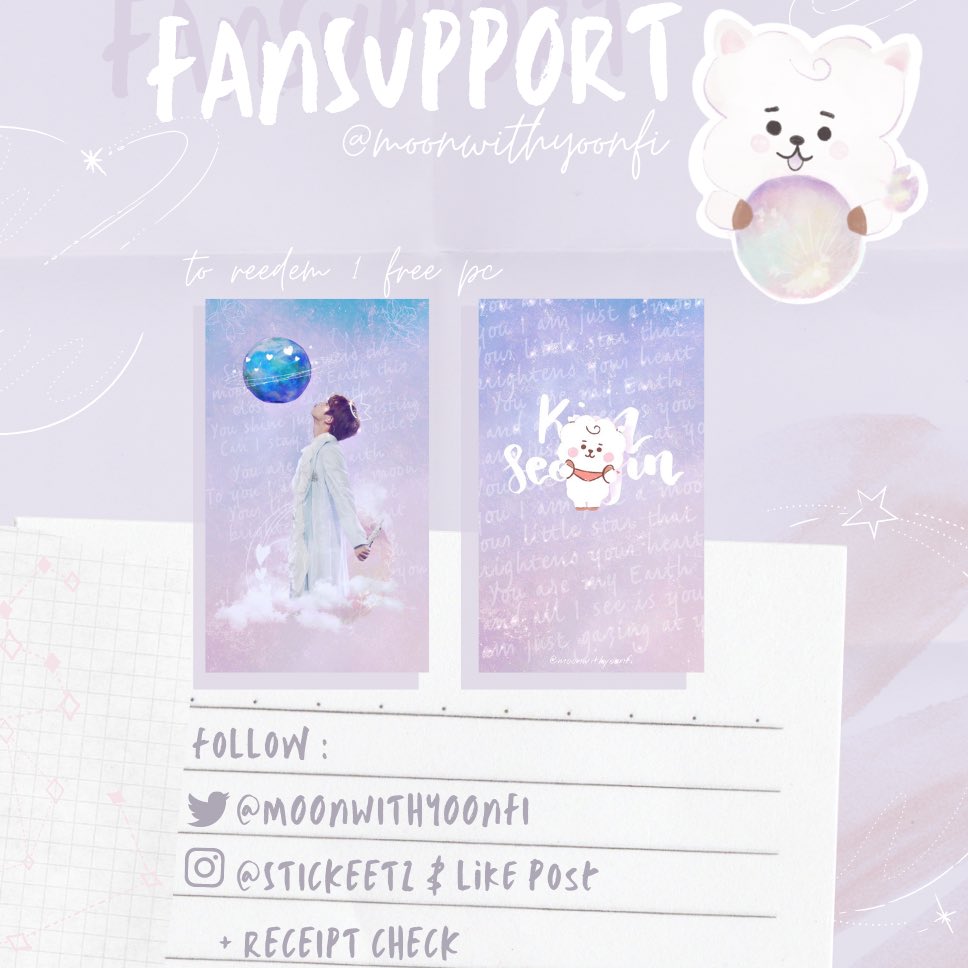 qtzrkive's tweet photo. hello all ʕ•ᴥ•ʔ will be giving out free pc & selling some stickers at @GirlinLuv_D12 event today 💫
📍+82
🕛 2-4pm (may extend till 5)
do support your girl since this is my first fansupport!! ☺️✨ #allforyoujin https://t.co/BaLZ0PO6DP