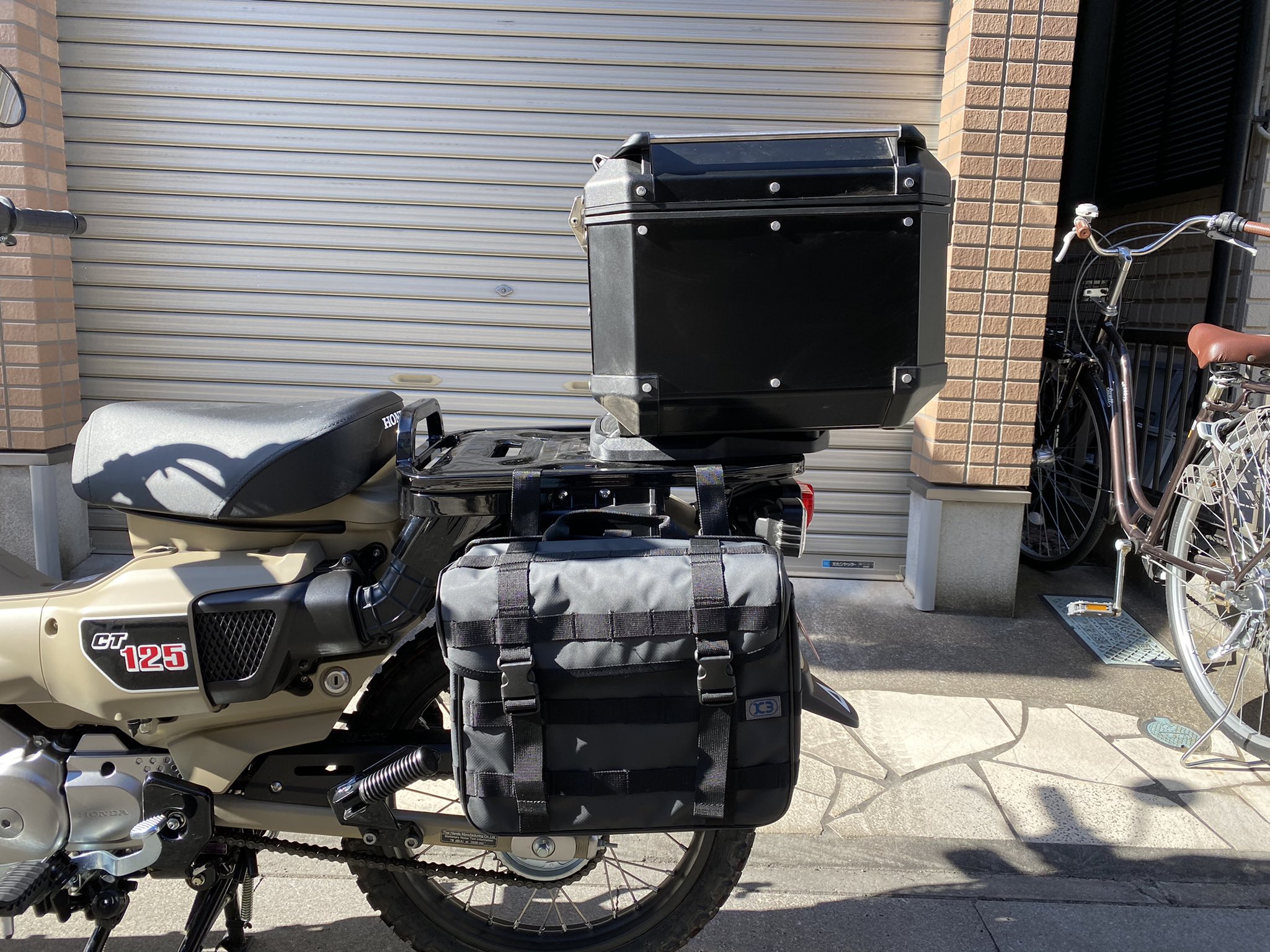 桜の花びら(厚みあり) ハンターカブ ct125 キジマ バックサポート