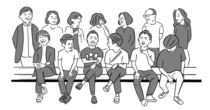 会社の年賀状用に描きました? 