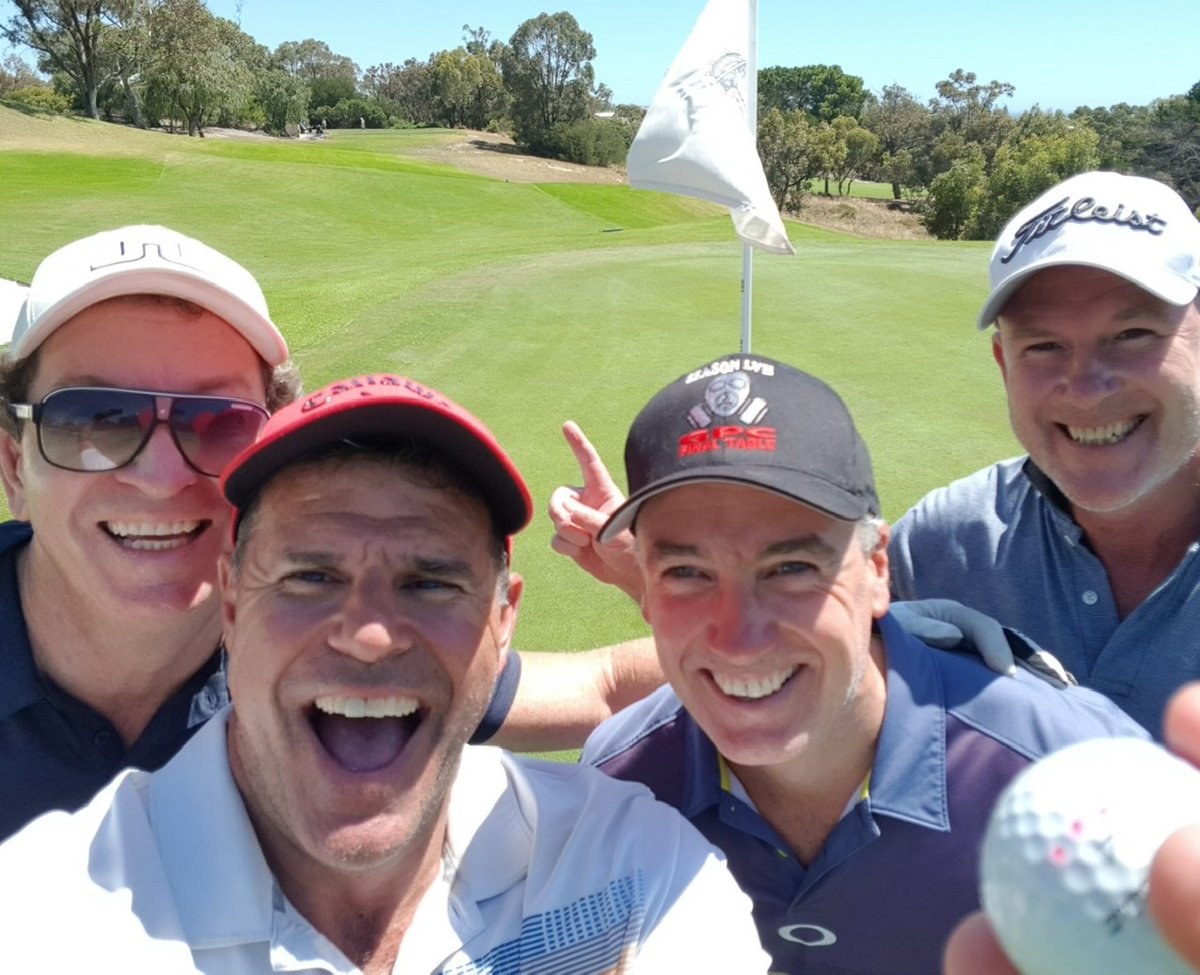 CottesloeGC's tweet photo. Smiles all round @cottesloegc as Ben Devenish aces the 11th on 19 December making a club record 17 official aces (11 first-ever including Ben) in 2020🏌️👍 Well done Ben! @GolfAust @GolfWestAust https://t.co/d3DZD6Powm